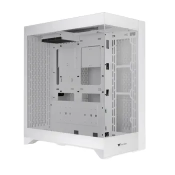 Gabinete Gamer Thermaltake CTE E600MX Snow - Media Torre - EATX/ATX/Mini ITX/Micro ATX - Panel Lateral - Blanco - CA-1Y3-00M6WN-00