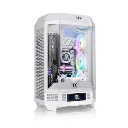 Gabinete Gamer Thermaltake The Tower 300 Snow - Micro Torre - Mini ITX/Micro ATX - 2 Ventiladores - Panel Lateral - Blanco - CA-1Y4-00S6WN-00 Gabinete Gamer Thermaltake The Tower 300 Snow - Micro Torre - Mini ITX/Micro ATX - 2 Ventiladores - Panel Lateral - Blanco - CA-1Y4-00S6WN-00