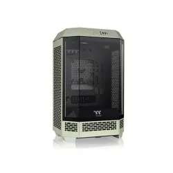 Gabinete Gamer Thermaltake The Tower 300 - Micro Torre - Mini ITX/Micro ATX - Panel Lateral - Verde Matcha - CA-1Y4-00SEWN-00 Gabinete Gamer Thermaltake The Tower 300 - Micro Torre - Mini ITX/Micro ATX - Panel Lateral - Verde Matcha - CA-1Y4-00SEWN-00