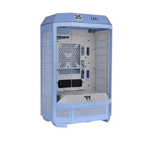 Gabinete Gamer Thermaltake The Tower 300 - Micro Torre - Mini ITX/Micro ATX - Panel Lateral - Azul - CA-1Y4-00SFWN-00