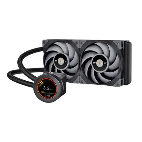 Enfriamiento Líquido Thermaltake TOUGHLIQUID Ultra 240 - 2 Ventiladores - 500 a 2500 RPM - CL-W322-PL12GM-B Enfriamiento Líquido Thermaltake TOUGHLIQUID Ultra 240 - 2 Ventiladores - 500 a 2500 RPM - CL-W322-PL12GM-B