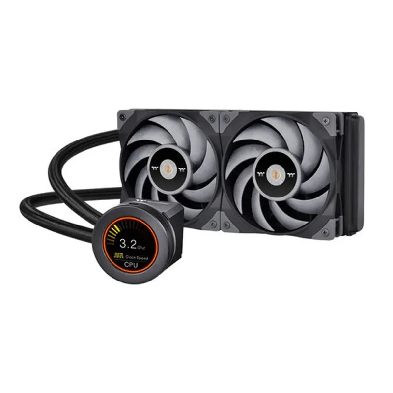 Enfriamiento Líquido Thermaltake TOUGHLIQUID Ultra 240 - 2 Ventiladores - 500 a 2500 RPM - CL-W322-PL12GM-B