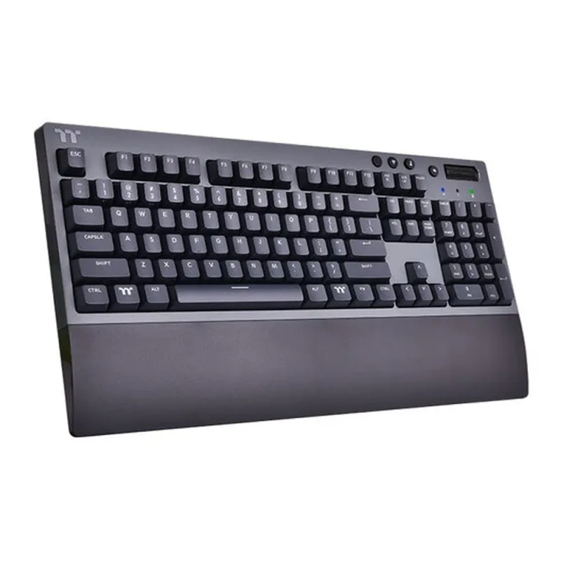 Teclado Gamer Thermaltake W1 Wireless - Inalámbrico - Inglés - Multimedia - Switch Rojo  - GKB-WOW-RDSNUS-01