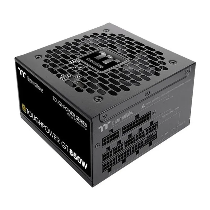 Fuente de Poder Thermaltake Toughpower GT - 850W - ATX - 24-pin - 6 SATA - 80 PLUS Gold - PS-TPT-0850FNFAGU-3