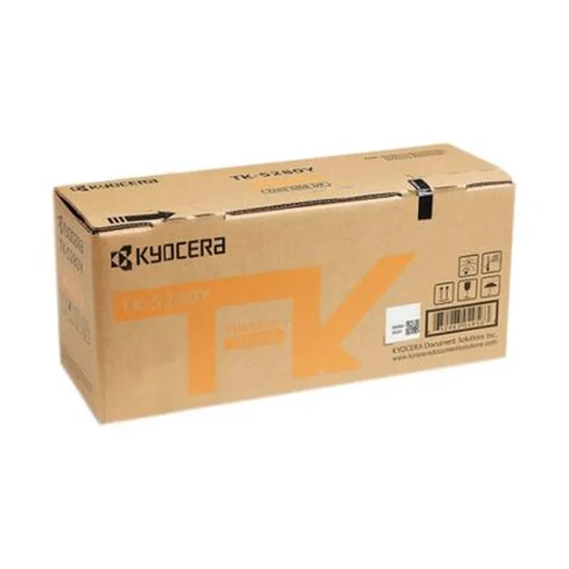 Cartucho De Tóner Kyocera, Color Amarillo, Modelo: Tk-5282Y - 1T02TWAUS0