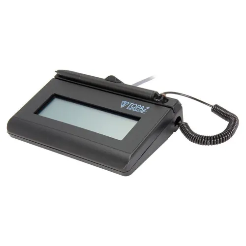 Digitalizador de Firmas Topaz T-L460-HSB-R - USB - Negro - T-L460-HSB-R Digitalizador de Firmas Topaz T-L460-HSB-R - USB - Negro - T-L460-HSB-R