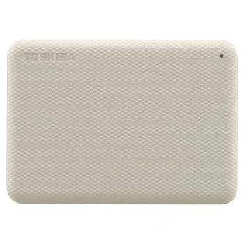 Disco Duro Externo Toshiba Canvio Advance - 2TB - USB 3.0 - Windows/Mac - Blanco - HDTCA20XW3AA