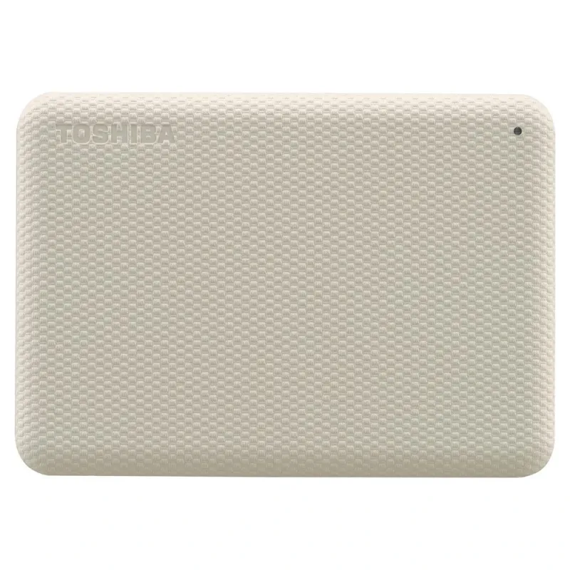 Disco Duro Externo Toshiba Canvio Advance - 4TB - USB 3.0 - Windows/Mac - Blanco - HDTCA40XW3CA