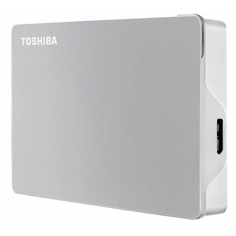Disco Duro Externo Toshiba Canvio Flex - 2.5" - 2TB - USB 3.0 - Windows/Mac - Gris - HDTX120XSCAA
