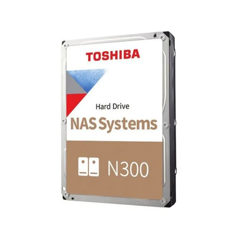 Disco Duro Toshiba N300 - 3.5" - 16TB - SATA - para NAS - HDWG51GXZSTA