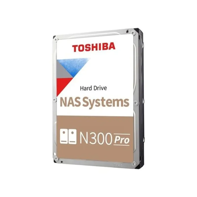 Disco Duro Toshiba N300 Pro - 3.5" - 22TB - SATA - para NAS - HDWG62CXZSTB