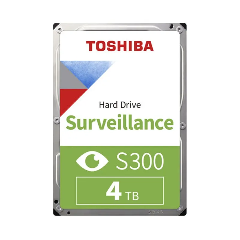 Disco Duro Toshiba S300 Surveillance - 3.5" - 4TB - SATA 3 - HDWT140UZSVAR