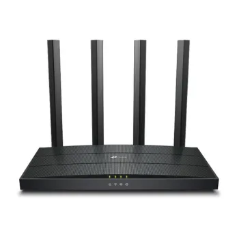 Router TP-LINK ARCHER AX12 - 2.4/5GHz - 300/1201 Mbps - 3 RJ-45 - 4 Antenas - ARCHER AX12