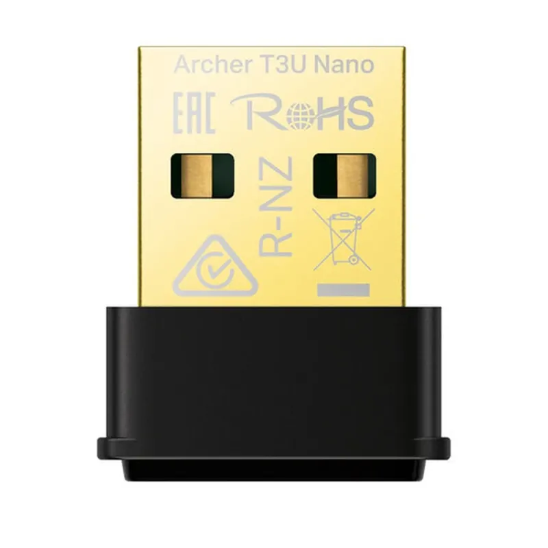 Adaptador de Red TP-Link Archer T3U NANO - USB - Inalámbrico  - ARCHER T3U NANO