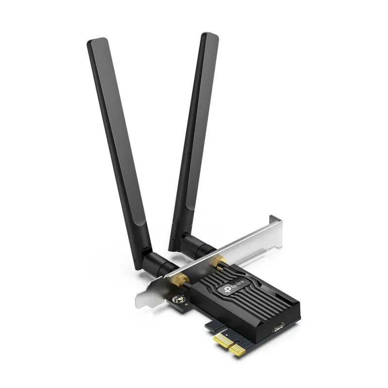 Adaptador TP-LINK Archer TX55E - Inalámbrico - PCIE - Wi-Fi 6 - Bluetooth 5.2 - ARCHER TX55E
