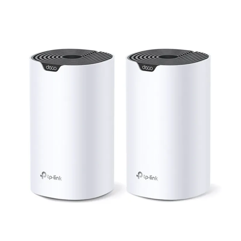 Sistema de Wi-Fi TP-Link Deco S7 - 2.4/5 GHz - 600/1300 Mbps - 3x RJ-45 - 2 Piezas - Deco S7(2-pack)