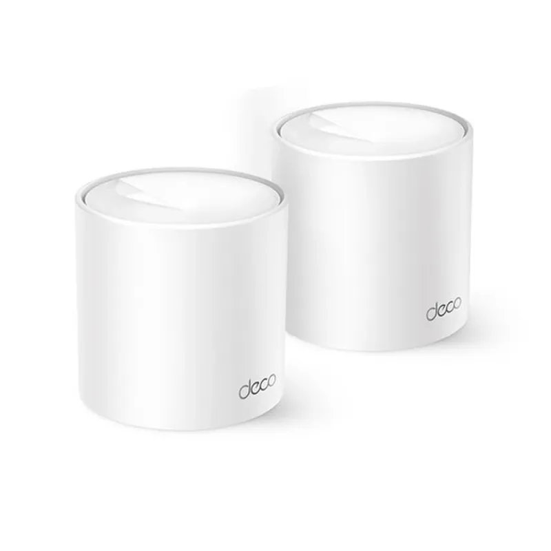 Sistema Wi-Fi TP-Link DECO X10 - 2.4/5GHz - 1500 Mbps - 2x RJ-45 - 2 Antenas Internas - 2 Piezas - DECO X10(2-PACK)