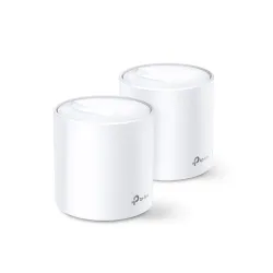 Sistema Wi-Fi TP-LINK Deco X20 - 2,4/5GHz - 1201 Mbit/s - 2x RJ-45 - 2 Piezas  - DECO X20(2-PACK)