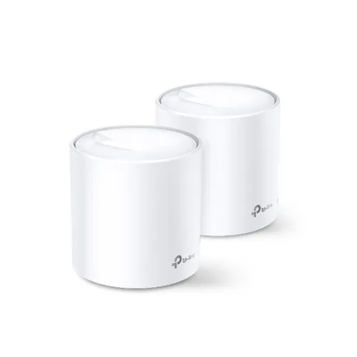 Sistema Wi-Fi TP-LINK Deco X20 - 2,4/5GHz - 1201 Mbit/s - 2x RJ-45 - 2 Piezas - DECO X20(2-PACK) Sistema Wi-Fi TP-LINK Deco X20 - 2,4/5GHz - 1201 Mbit/s - 2x RJ-45 - 2 Piezas - DECO X20(2-PACK)