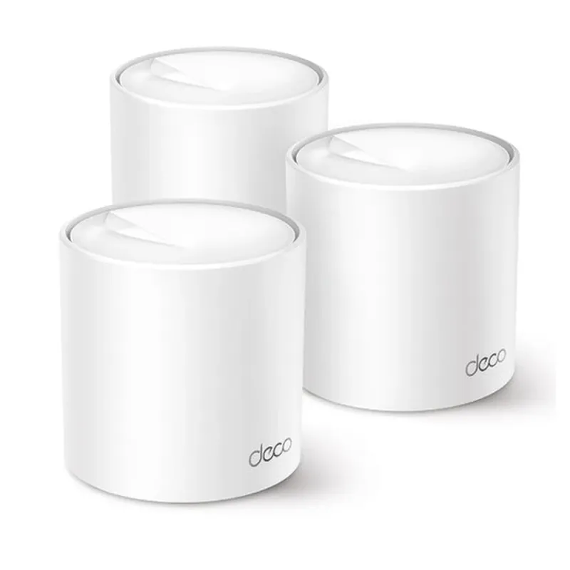 Sistema Wi-Fi TP-LINK DECO X50 - 2.4/5 GHz - 574/2402 Mbps - 1x RJ-45 - 2 Antenas Internas - 3 Piezas - DECO X50(3-pack)