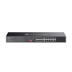 Switch TP-LINK DS1018GMP - 16 Puertos Gigabit PoE - 2 Puertos Gigabit SFP - DS1018GMP Switch TP-LINK DS1018GMP - 16 Puertos Gigabit PoE - 2 Puertos Gigabit SFP - DS1018GMP