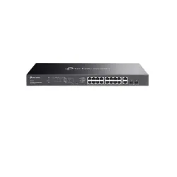 Switch TP-LINK ES220GMP - 16 Puertos RJ-45 PoE+ - 2 Puertos SFP - ES220GMP Switch TP-LINK ES220GMP - 16 Puertos RJ-45 PoE+ - 2 Puertos SFP - ES220GMP