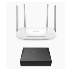 Kit TP-LINK KITONU-EC220G5 - Router Archer EC220G5 - Doble banda - Hasta 1167 Mbps - ONU XZ000G3 - KITONU-EC220G5 Kit TP-LINK KITONU-EC220G5 - Router Archer EC220G5 - Doble banda - Hasta 1167 Mbps - ONU XZ000G3 - KITONU-EC220G5