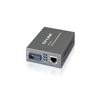 Convertidor de Medios TP-Link MC111CS - Mono Modo WDM Conector de Fibra SC a RJ45 10/10Mbps - Duplex Total Hast - MC111CS