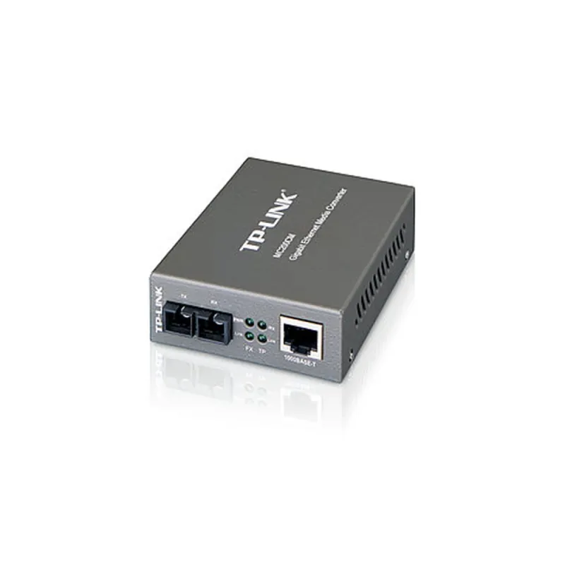 Convertidor TP-LINK - SC - RJ-45 - Monomodo - MC112CS