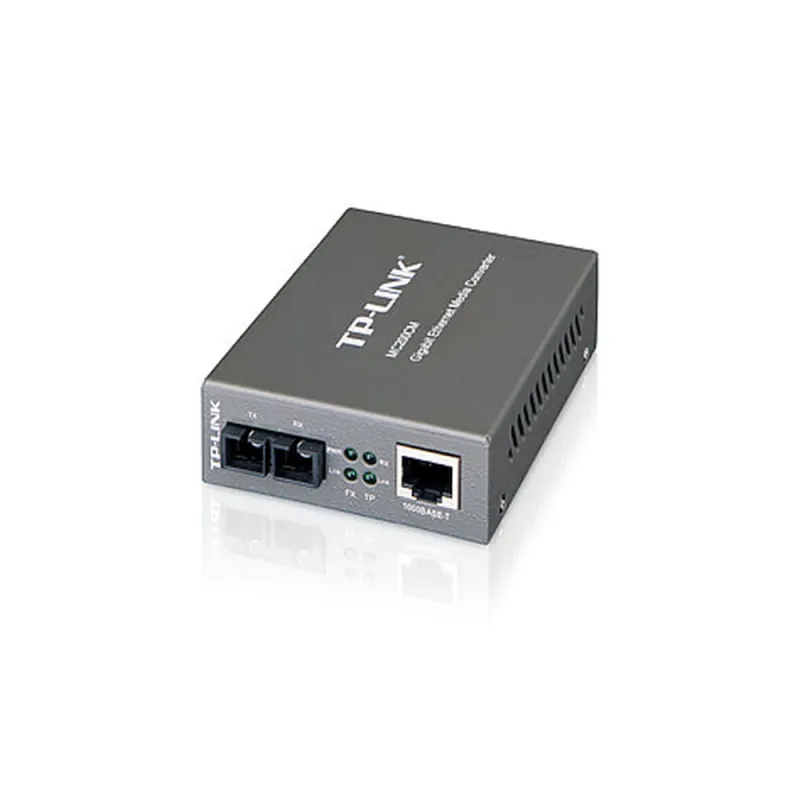 Convertidor TP-LINK - SC - RJ-45 - 850nm - Multimodo - MC200CM