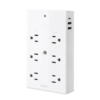 Multicontacto TP-LINK TAPO P306 - 6 Contactos - 2 USB - Wi-Fi - TAPO P306