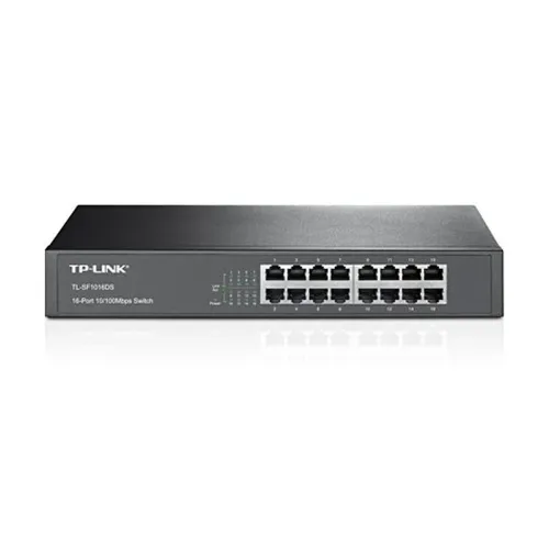 Switch TP-LINK SF1016DS - 16 Puertos - Fast Ethernet - No Gestionado - TL-SF1016DS Switch TP-LINK SF1016DS - 16 Puertos - Fast Ethernet - No Gestionado - TL-SF1016DS