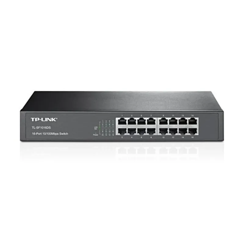 Switch TP-LINK SF1016DS - 16 Puertos - Fast Ethernet - No Gestionado - TL-SF1016DS
