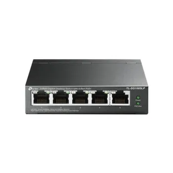 Switch TP-LINK TL-SG1005LP - 5 Puertos - Gigabit - PoE - No Gestionado - TL-SG1005LP