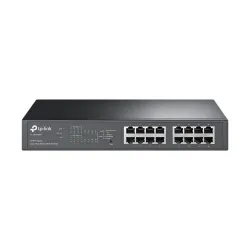 Switch TP-LINK TL-SG1016PE - 16 Puertos - Gigabit - Gestionado - TL-SG1016PE Switch TP-LINK TL-SG1016PE - 16 Puertos - Gigabit - Gestionado - TL-SG1016PE