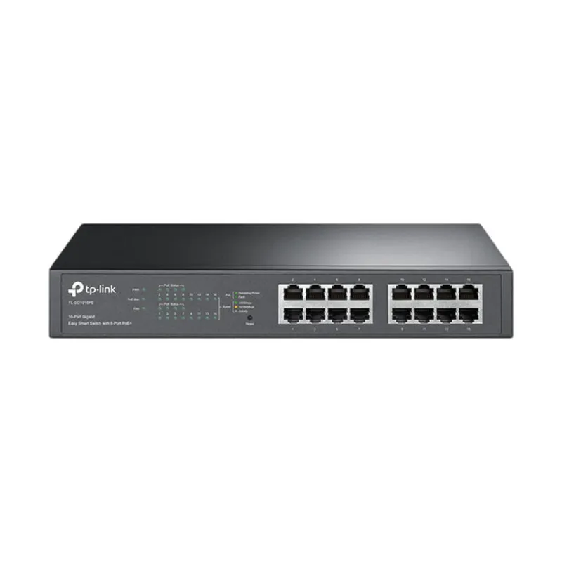 Switch TP-LINK TL-SG1016PE - 16 Puertos - Gigabit - Gestionado - TL-SG1016PE