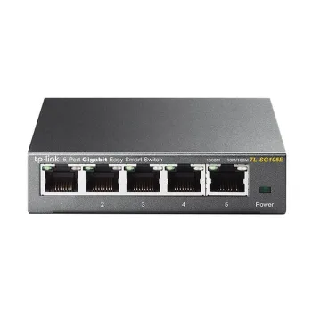 Switch TP-LINK TL-SG105E - Gigabit Ethernet - 5 Puertos - No Gestionado - TL-SG105E