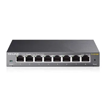 Switch TP-LINK SG108E - 8 Puertos - Gigabit - No Gestionado - TL-SG108E
