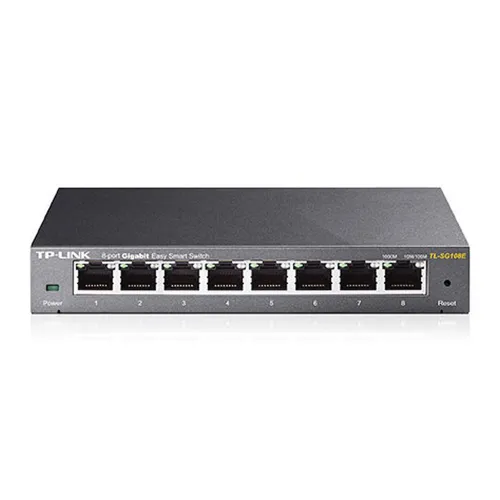 Switch TP-LINK SG108E - 8 Puertos - Gigabit - No Gestionado - TL-SG108E Switch TP-LINK SG108E - 8 Puertos - Gigabit - No Gestionado - TL-SG108E