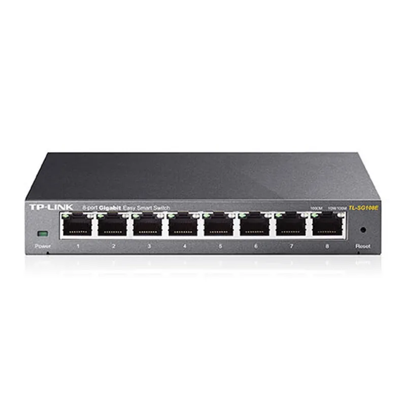 Switch TP-LINK SG108E - 8 Puertos - Gigabit - No Gestionado - TL-SG108E