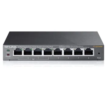 Switch TP-LINK SG108PE - 8 Puertos - Gigabit - PoE+ - No Gestionado - TL-SG108PE