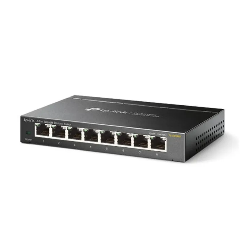 Switch TP-LINK TL-SG108S - 8 Puertos Gigabit - No Administrable   - TL-SG108S