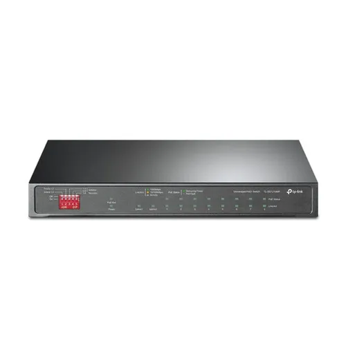 Switch TP-LINK TL-SG1210MP - 8 Puertos - PoE+ - 1 Puerto Combinado Gigabit - TL-SG1210MP
