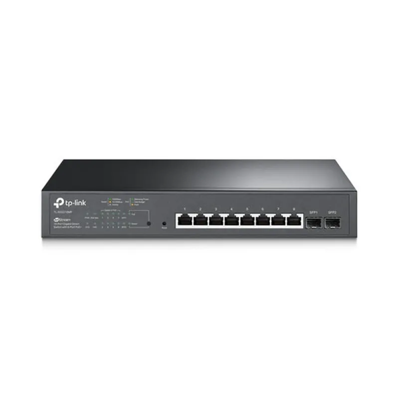 Switch TP-LINK TL-SG2210MP - 8 Puertos - Gigabit - PoE - 2 SFP - Gestionado - TL-SG2210MP