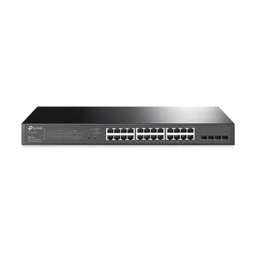 Switch TP-LINK Jetstream - 24 Puertos - Gigabit - 4 SFP - PoE - Gestionado - TL-SG2428P Switch TP-LINK Jetstream - 24 Puertos - Gigabit - 4 SFP - PoE - Gestionado - TL-SG2428P