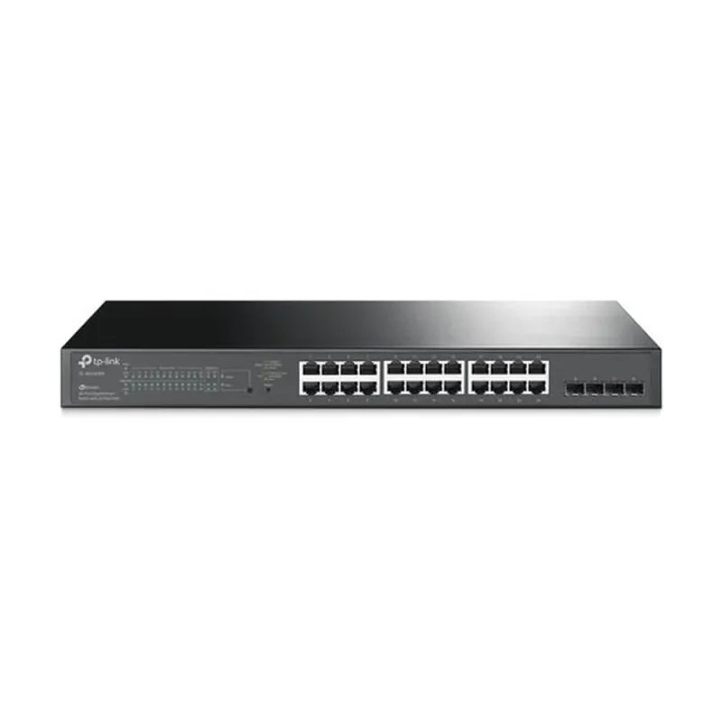 Switch TP-LINK Jetstream - 24 Puertos - Gigabit - 4 SFP - PoE - Gestionado - TL-SG2428P