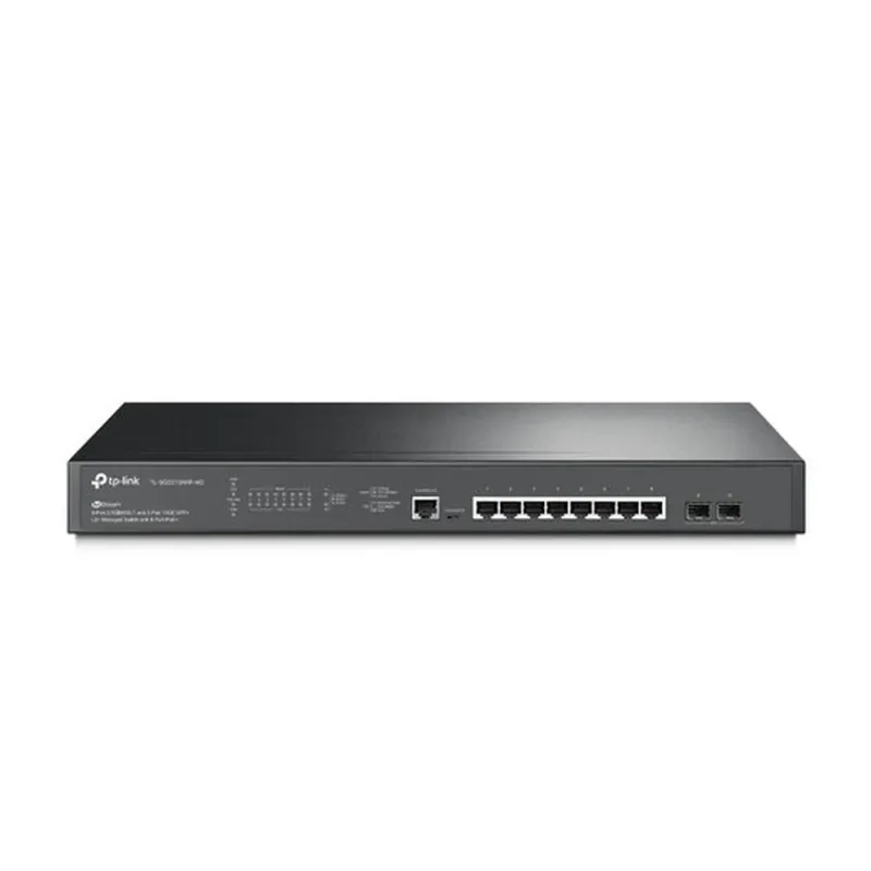 Switch TP-LINK JetStream - 8 Puertos - Gigabit - 2 SFP - Gestionado - TL-SG3210XHP-M2