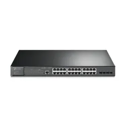 Switch TP-LINK JetStream - 28 Puertos - Gigabit - 4 SFP - PoE+ - Gestionado - TL-SG3428MP Switch TP-LINK JetStream - 28 Puertos - Gigabit - 4 SFP - PoE+ - Gestionado - TL-SG3428MP