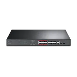 Switch TP-LINK SL1218MP - 16 Puertos - Gigabit - PoE - 2 SFP - No Gestionado - TL-SL1218MP Switch TP-LINK SL1218MP - 16 Puertos - Gigabit - PoE - 2 SFP - No Gestionado - TL-SL1218MP