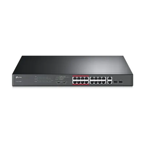 Switch TP-LINK SL1218MP - 16 Puertos - Gigabit - PoE - 2 SFP - No Gestionado - TL-SL1218MP Switch TP-LINK SL1218MP - 16 Puertos - Gigabit - PoE - 2 SFP - No Gestionado - TL-SL1218MP